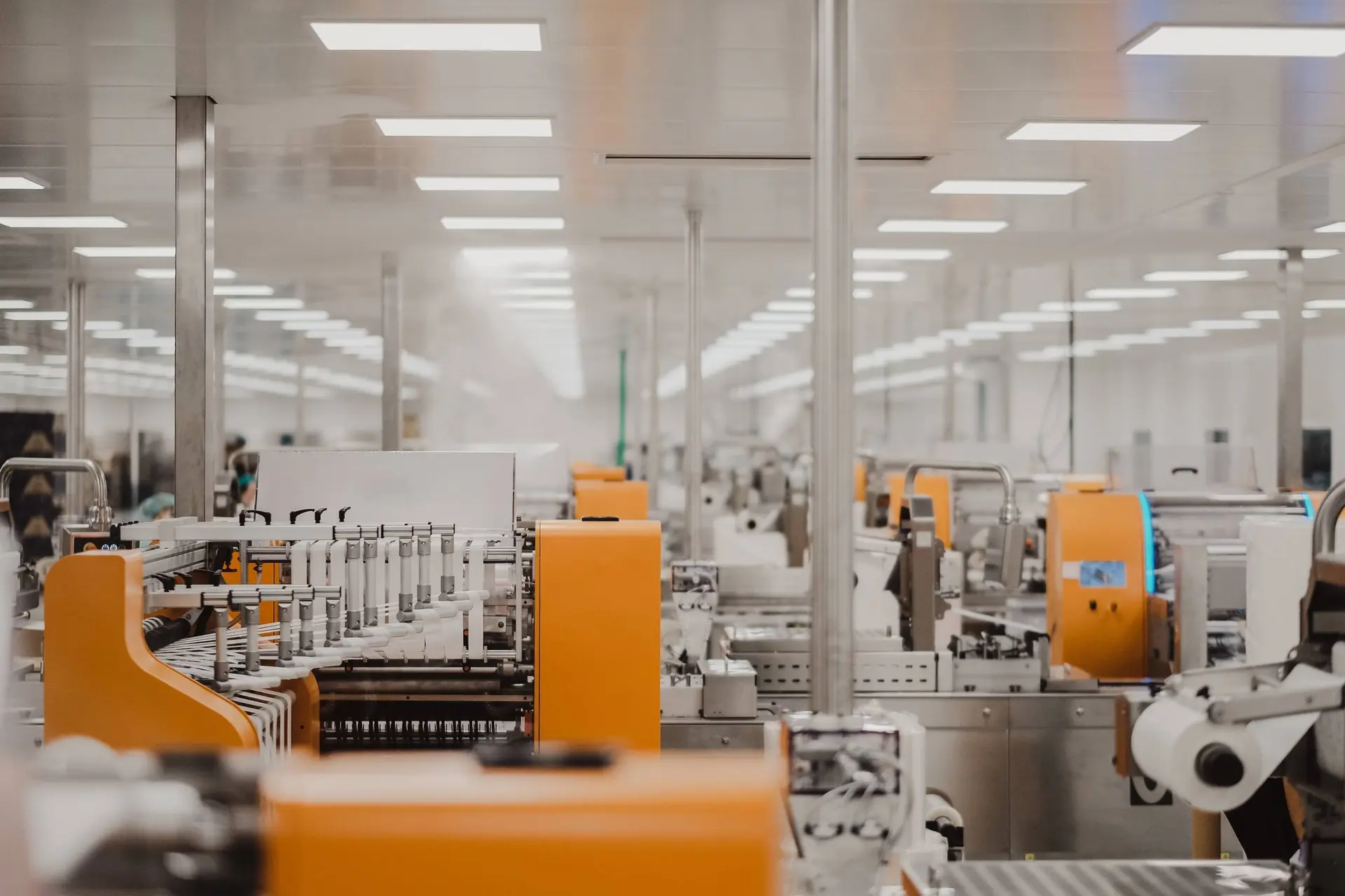Manufacturing & Retail industry illustration